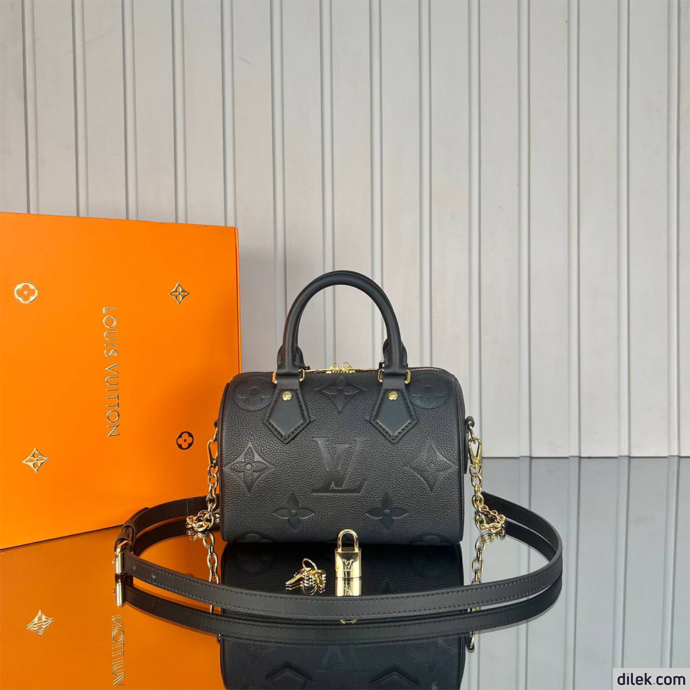 Louis Vuitton Speedy Bandouliere 25 Monogram Empreinte Leather
