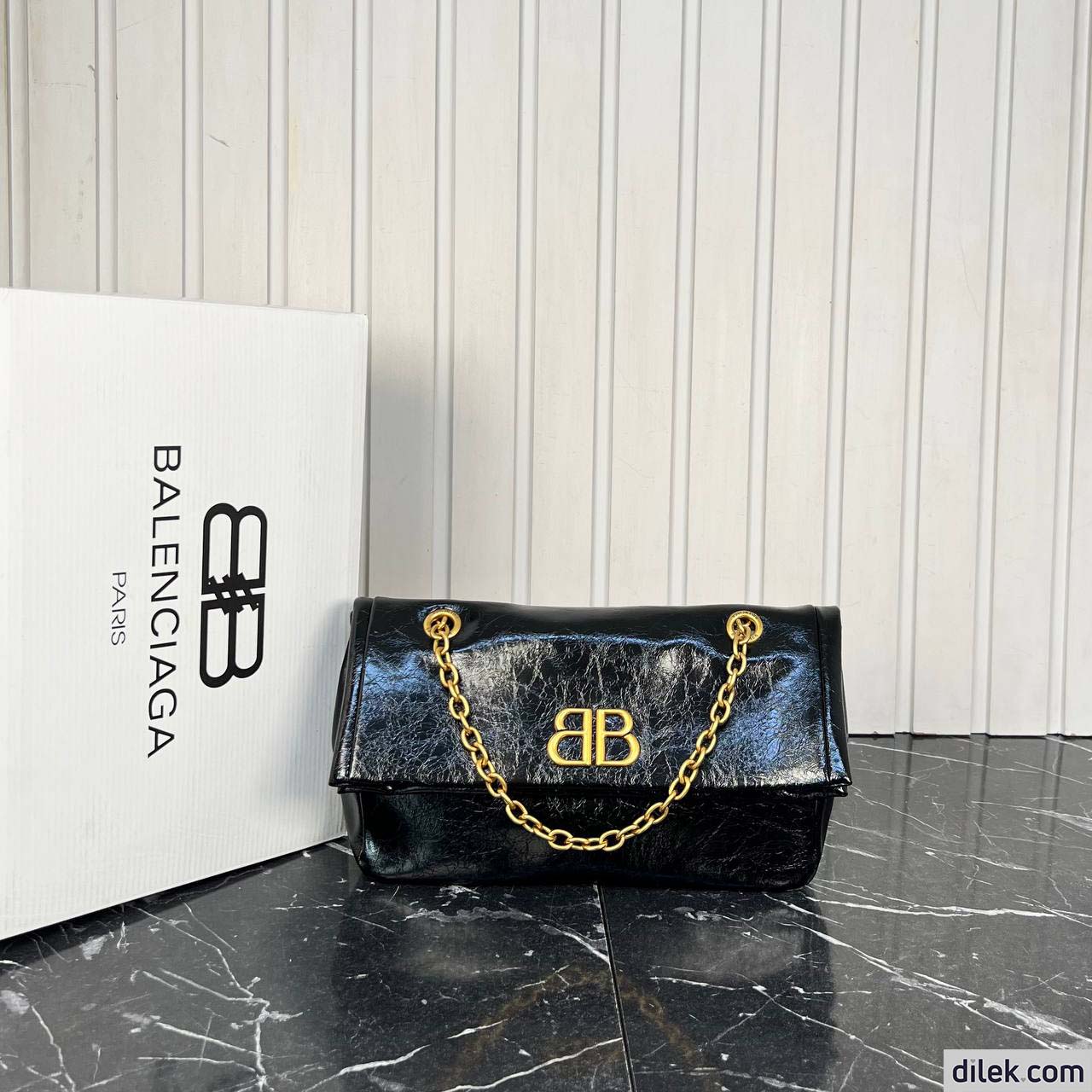Balenciaga Monaco Small Chain Bag