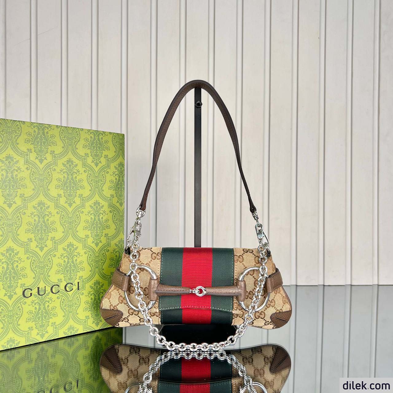 Gucci Horsebit Chain Small Shoulder Bag