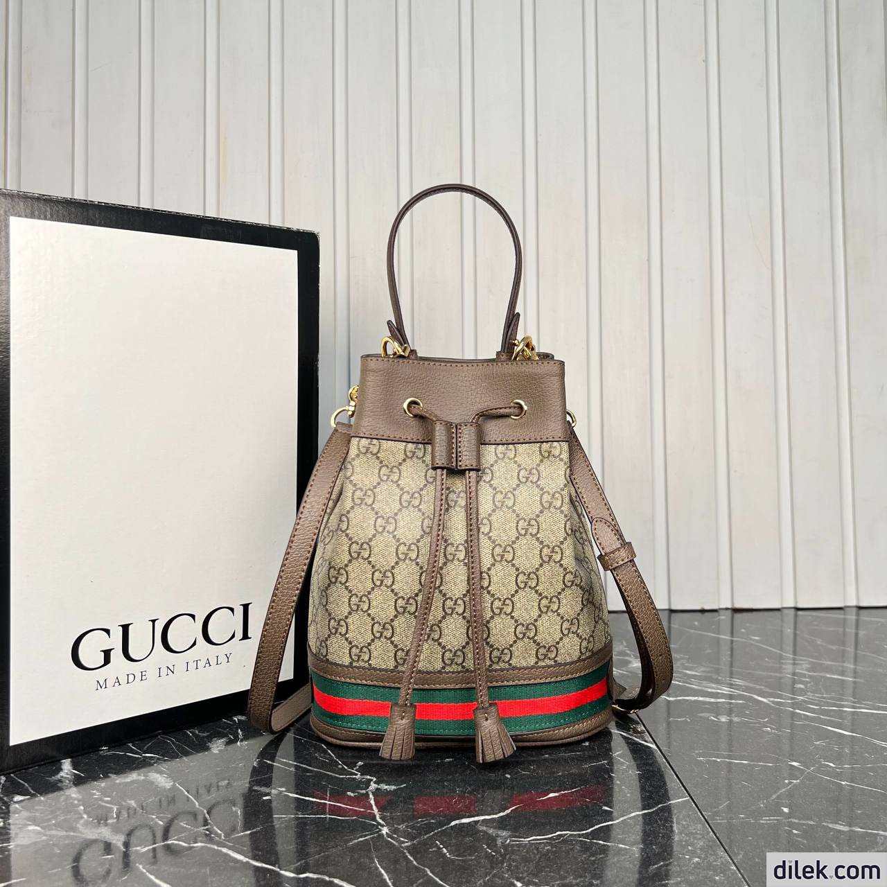 Gucci Ophidia GG Small Bucket Bag