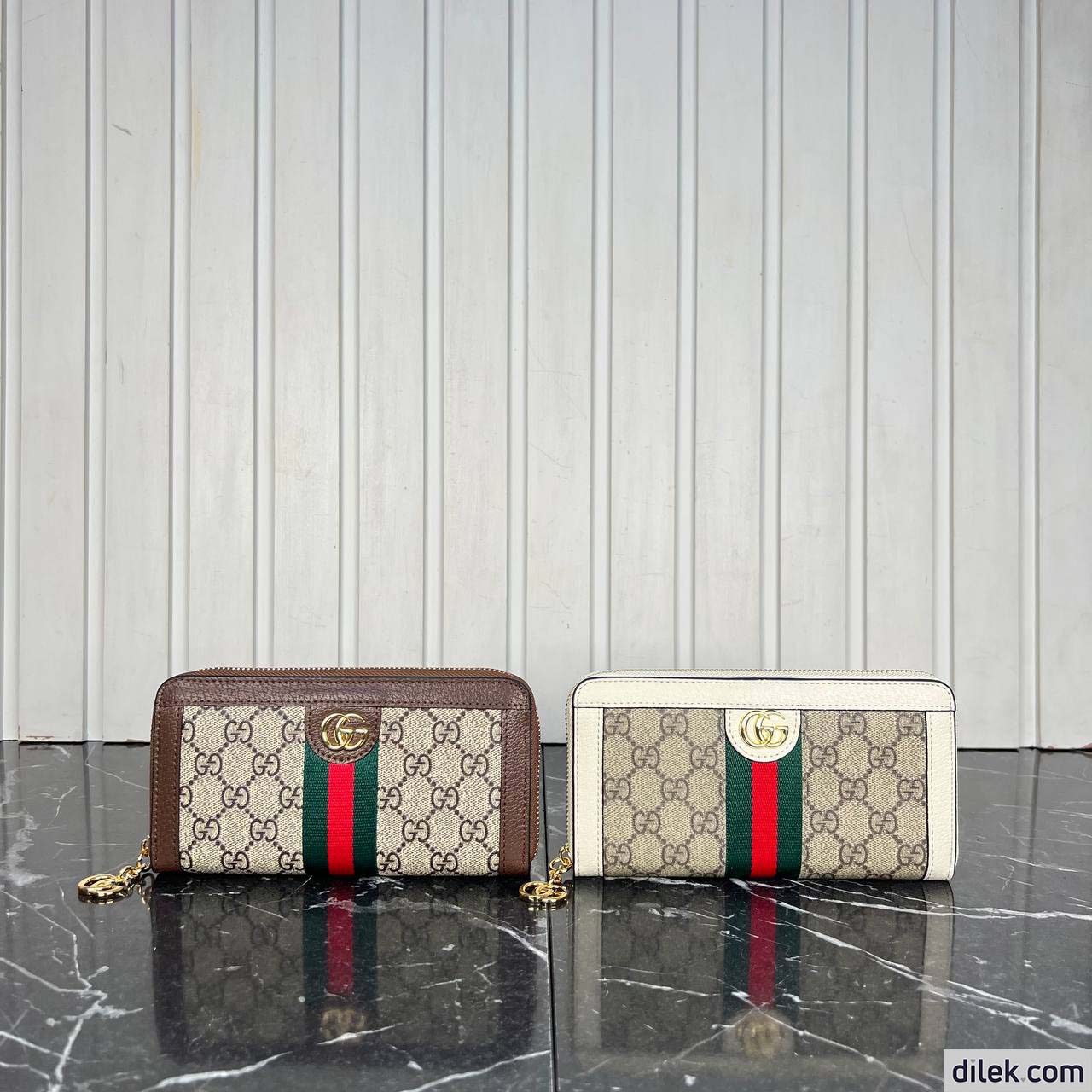 Gucci Ophidia GG Zip Around Wallet