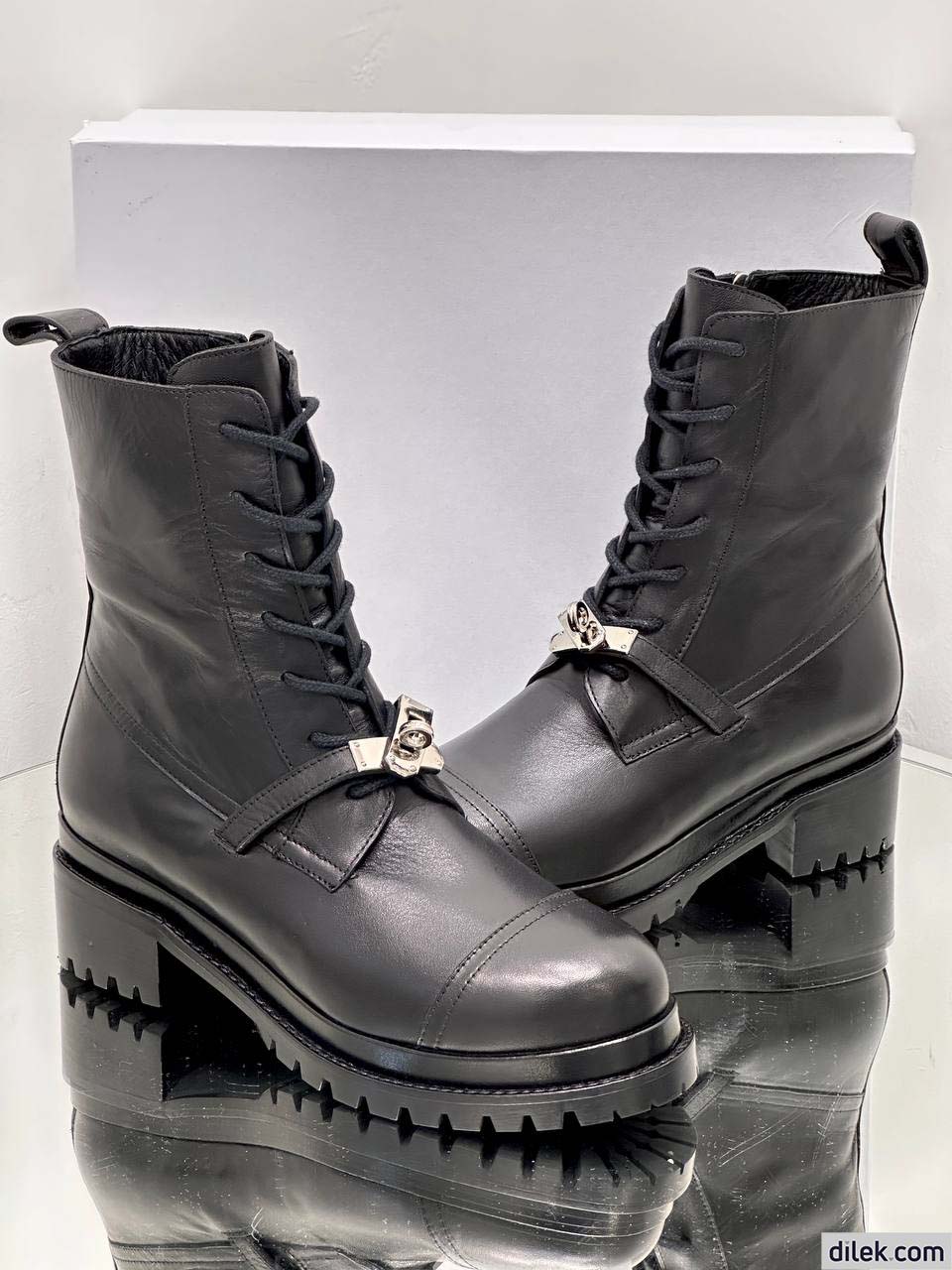 Hermes Women Leather Boot