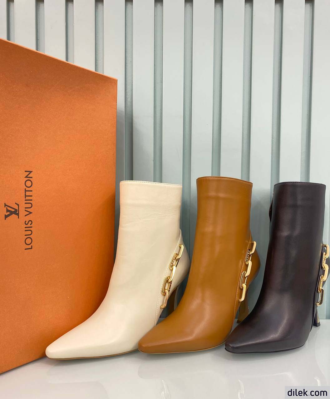 Louis Vuitton Women Leather Boot