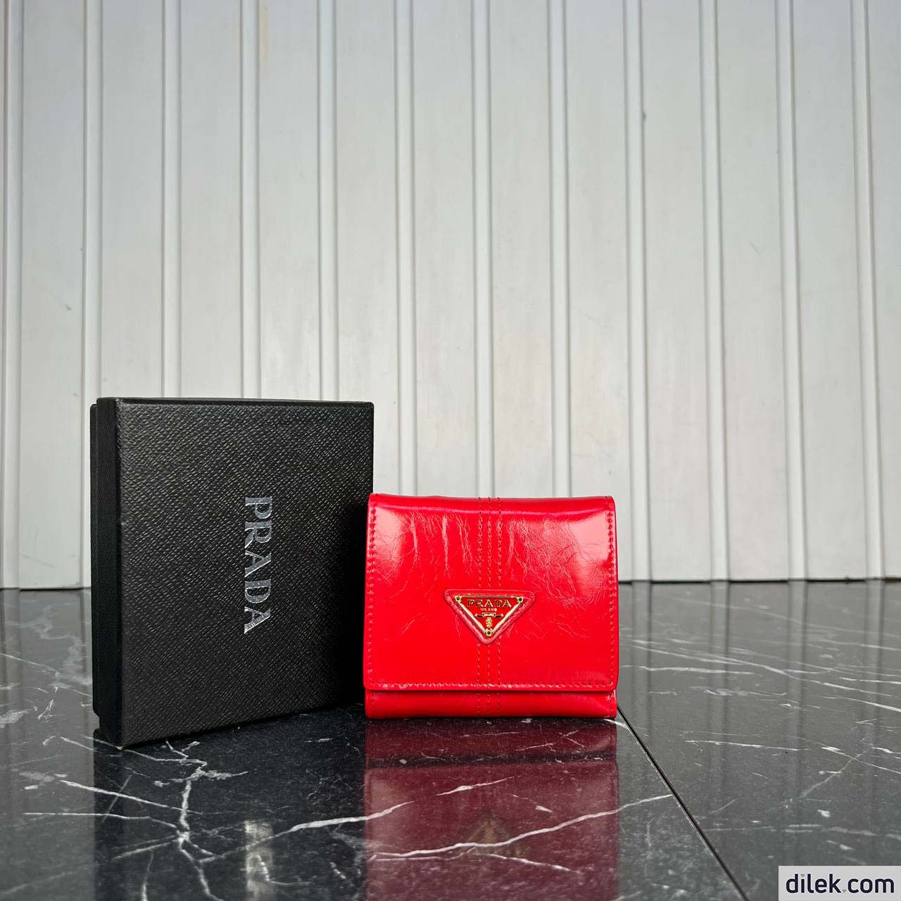 Prada Patent Leather Wallet