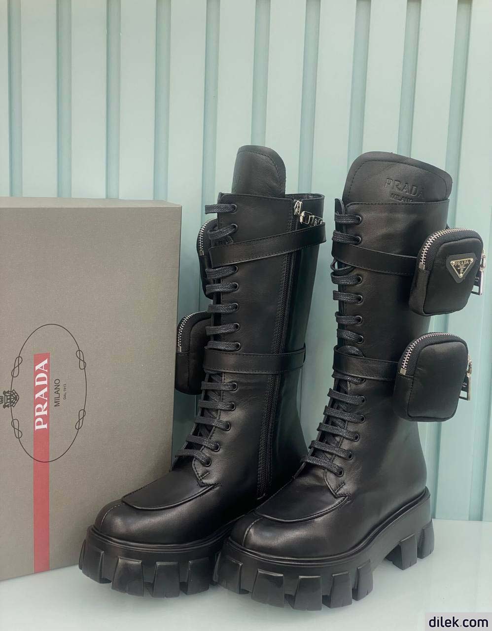 Prada Women Monolith Boots