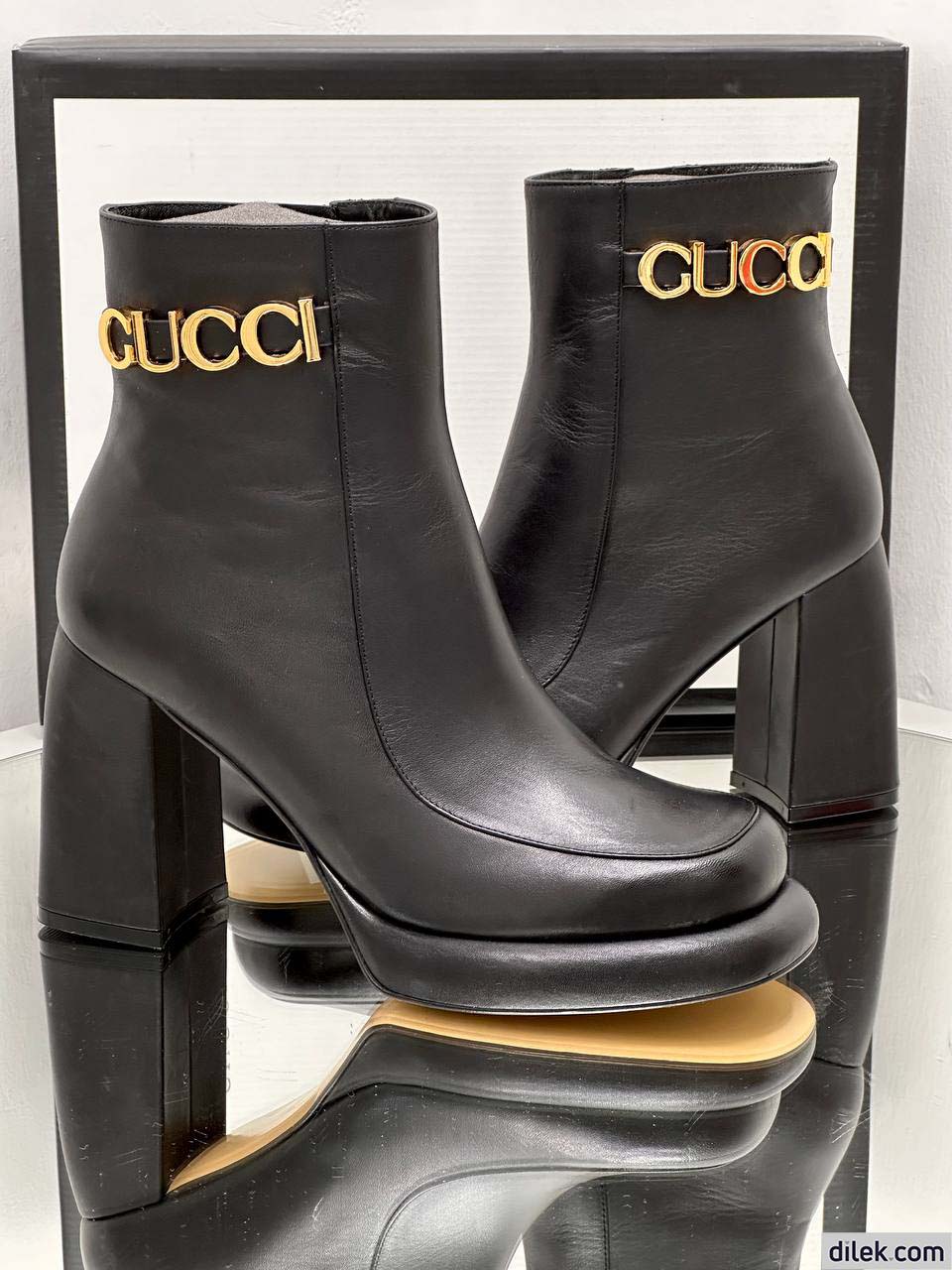 Gucci Women Leather Boot