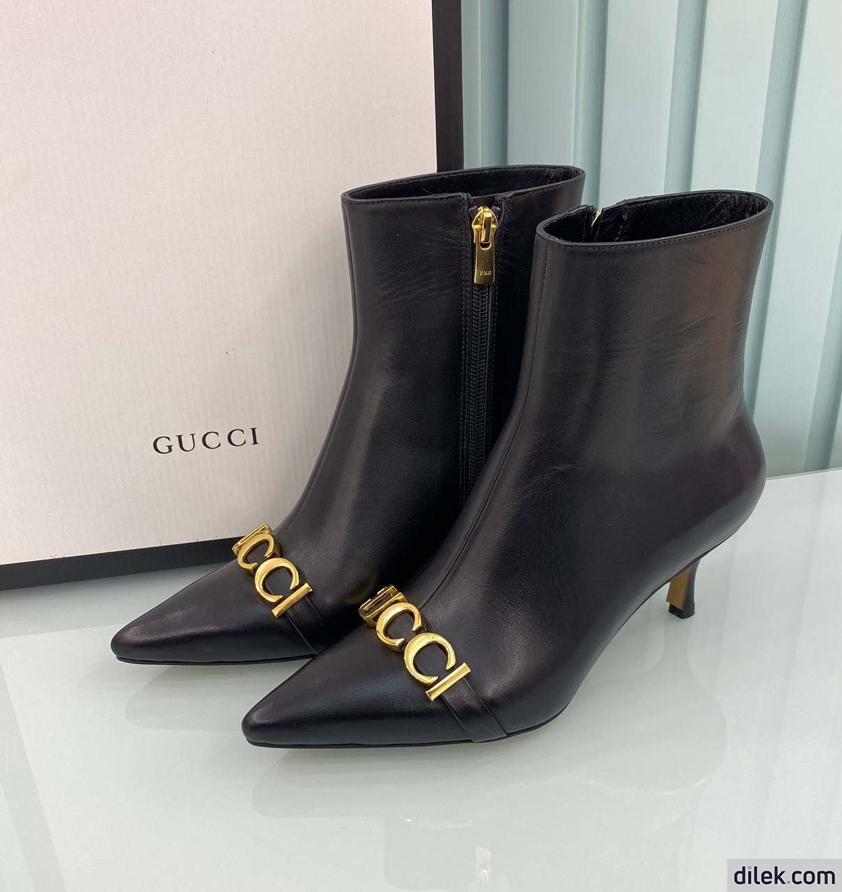 Gucci Women Leather Boot