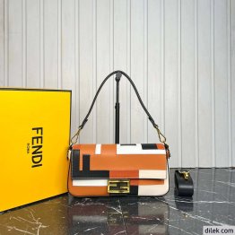Fendi Baguette Leather Bag