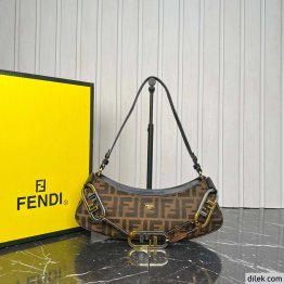 Fendi O-Lock Swing Hobo Bag