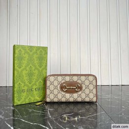 Gucci Horsebit 1955 Zip Around Wallet