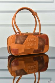 Miu Miu Small Leather Patchwork Beau Bag