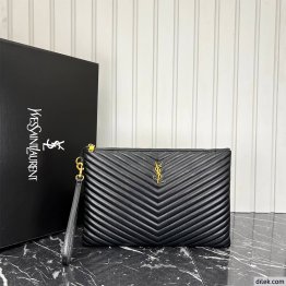 Saint Laurent Cassandre Pouch Leather