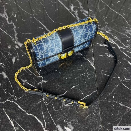 30 Montaigne East-West Bag with Chain