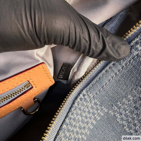 Louis Vuitton Keepal Bandouliere 50 Denim