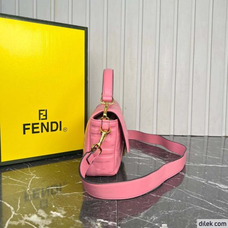 Fendi Baguette FF Jacquard Bag
