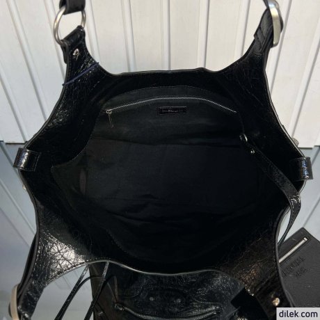 Balenciaga Le Cagole Leather Tote Bag