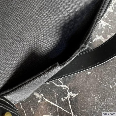 Balmain B-Buzz 23 Canvas and Leather Bag