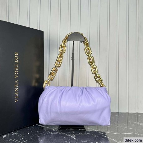 Bottega Veneta The Chain Pouch Leather Shoulder Bag