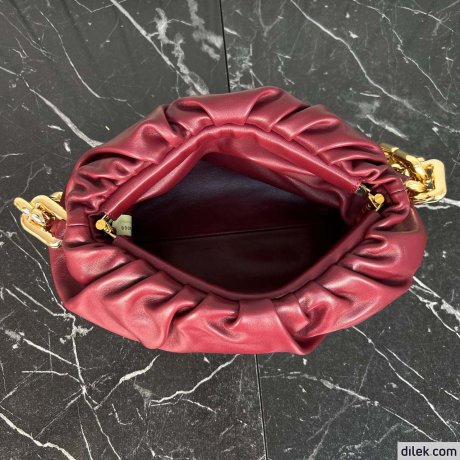 Bottega Veneta The Chain Pouch Leather Shoulder Bag