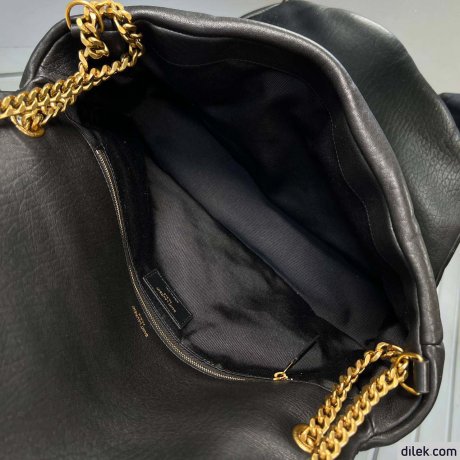 Saint Laurent Calypso in Plunged Lambskin