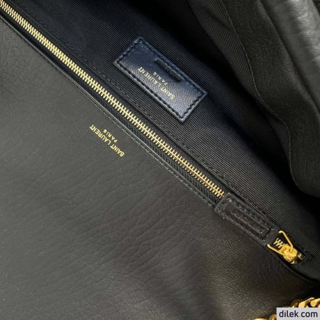 Saint Laurent Calypso in Plunged Lambskin