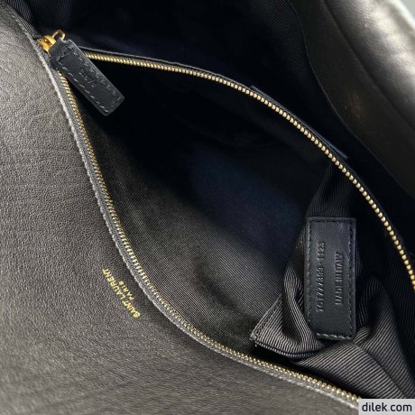 Saint Laurent Calypso in Plunged Lambskin