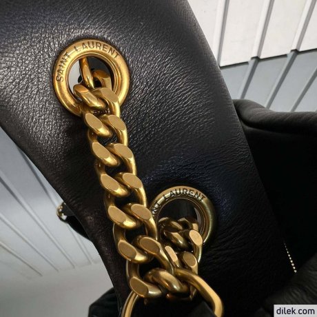 Saint Laurent Calypso in Plunged Lambskin