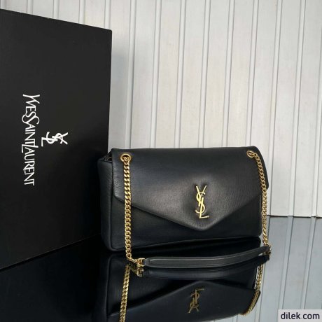 Saint Laurent Calypso in Plunged Lambskin