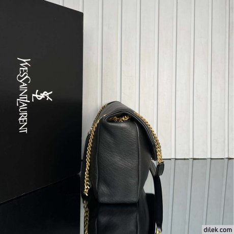 Saint Laurent Calypso in Plunged Lambskin