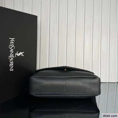 Saint Laurent Calypso in Plunged Lambskin