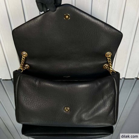 Saint Laurent Calypso in Plunged Lambskin