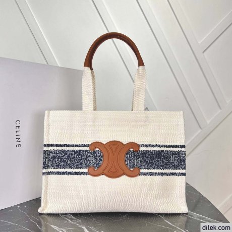 Celine Canvas Tote Bag