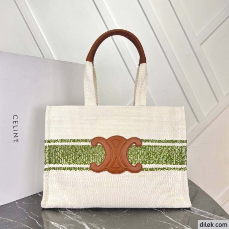 Celine Canvas Tote Bag