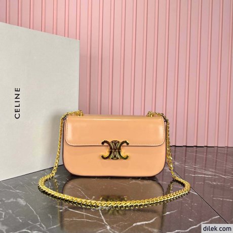 Celine Shoulder Bag Claude In Shiny Calfskin
