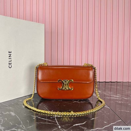 Celine Shoulder Bag Claude In Shiny Calfskin