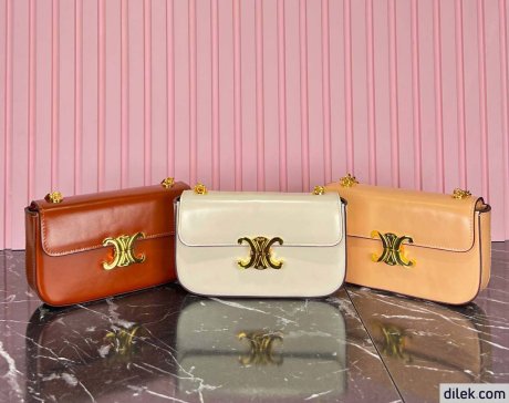 Celine Shoulder Bag Claude In Shiny Calfskin