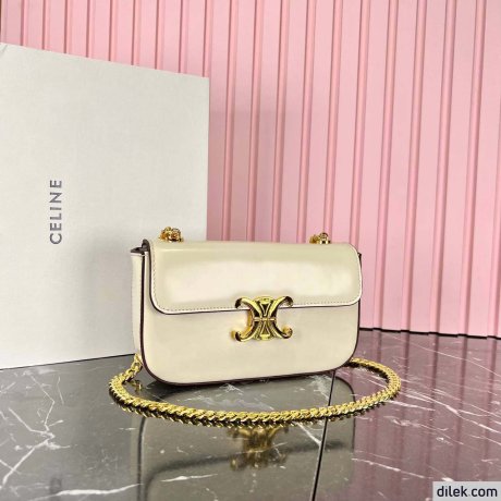 Celine Shoulder Bag Claude In Shiny Calfskin