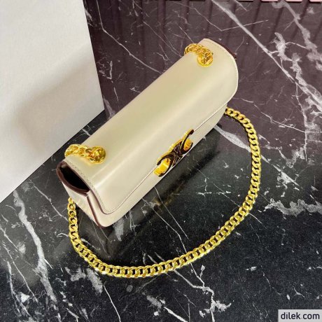 Celine Shoulder Bag Claude In Shiny Calfskin