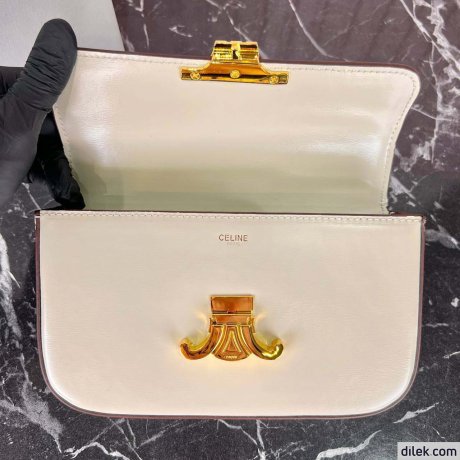 Celine Shoulder Bag Claude In Shiny Calfskin