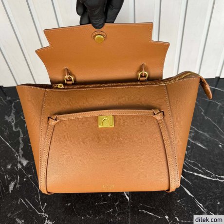 Celine Micro Belt Bag In Grained Calfskin