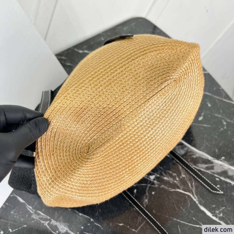 Celine Raffia Tote Bag