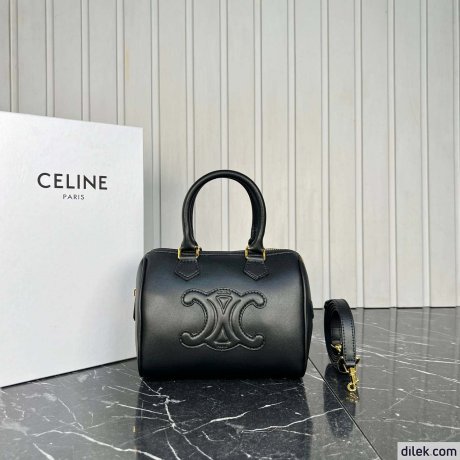 Celine Small Boston In Smooth Calfskin