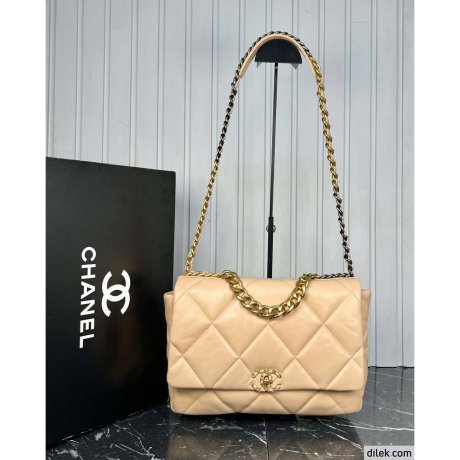 Chanel 19 Handbag Maxi Handbag
