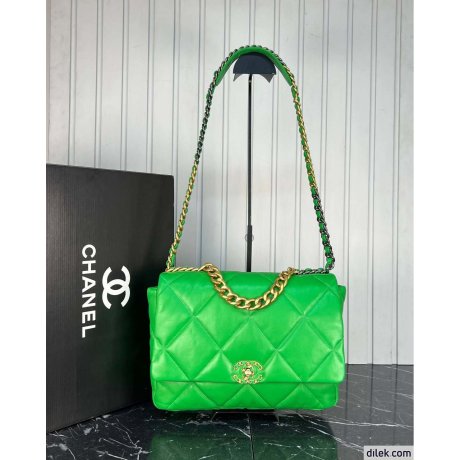Chanel 19 Handbag Maxi Handbag