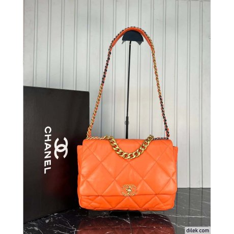 Chanel 19 Handbag Maxi Handbag