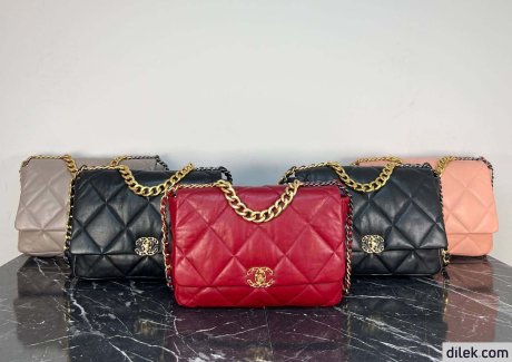 Chanel 19 Handbag Maxi Handbag