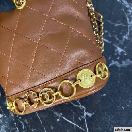 Chanel Chain Bucket Bag