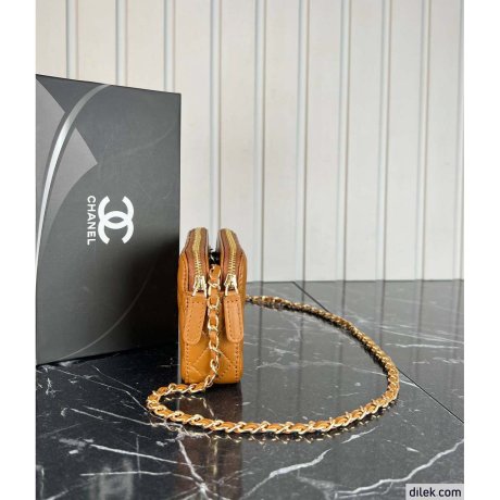 Chanel Double Zippy Wallet