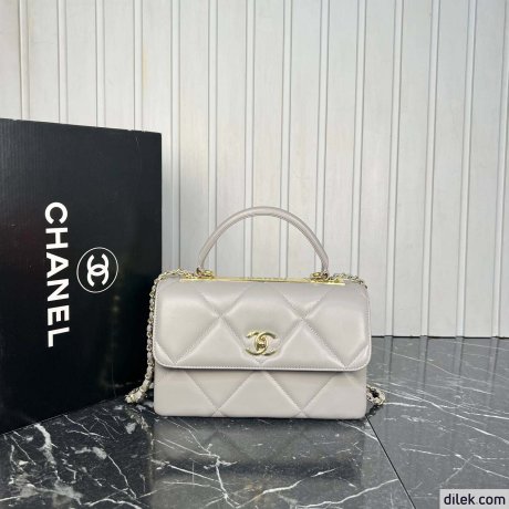 Chanel Flap Bag With Top Handle