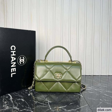 Chanel Flap Bag With Top Handle
